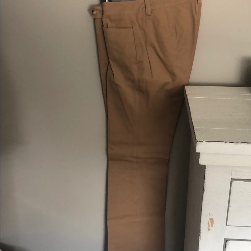 Tan Ralph Lauren slacks